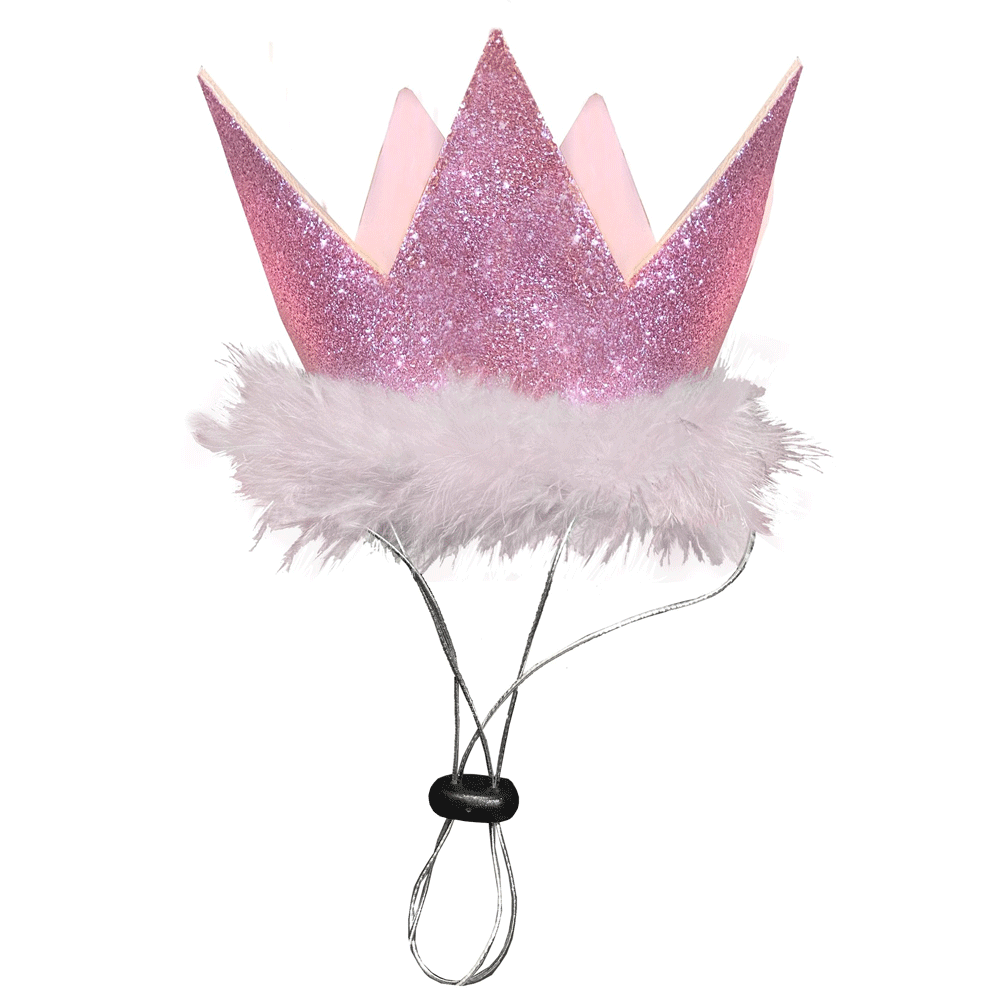 HUXLEY & KENT Party Crown Pink L
