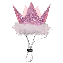 HUXLEY & KENT Party Crown Pink L