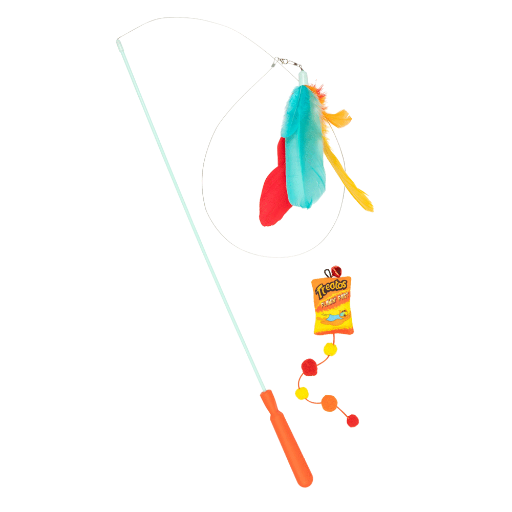 HUXLEY & KENT Cat Wand Teaser Treatos Snacks