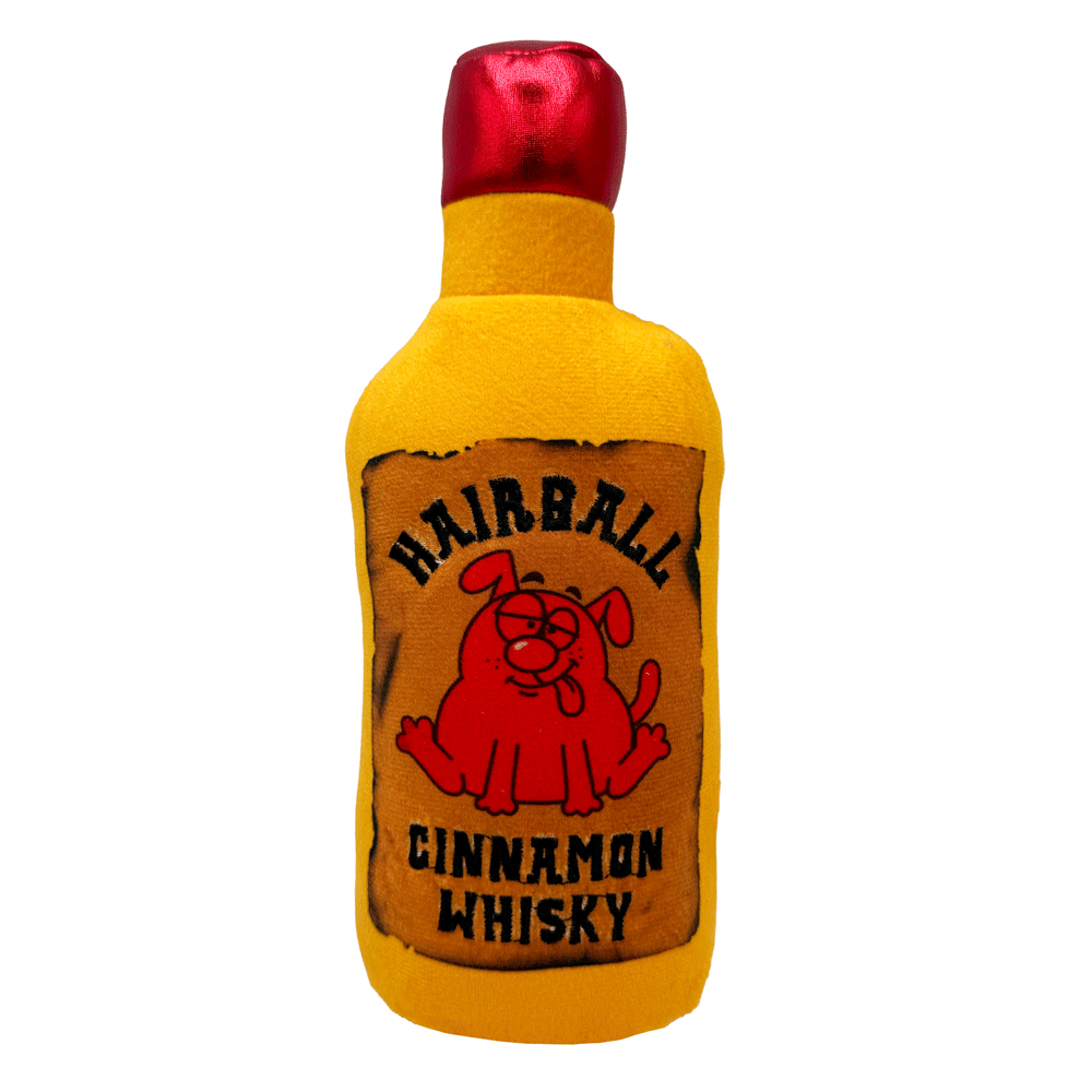 HUXLEY & KENT Dog Power Plush Hairball Cinnamon Whiskey L