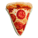 HUXLEY & KENT Dog Power Plush Pup-eroni Pizza L