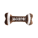 HUXLEY & KENT Dog Power Plush Football Bone S