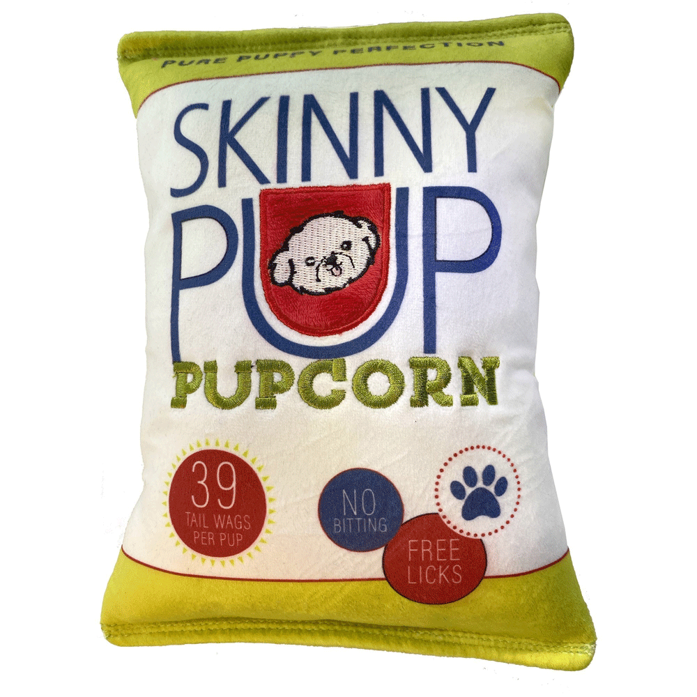 HUXLEY & KENT Dog Power Plush Skinny Pup L