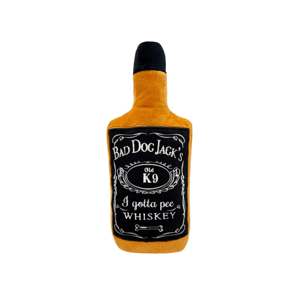 HUXLEY & KENT Dog Power Plush Bad Dog Jack's Whiskey S