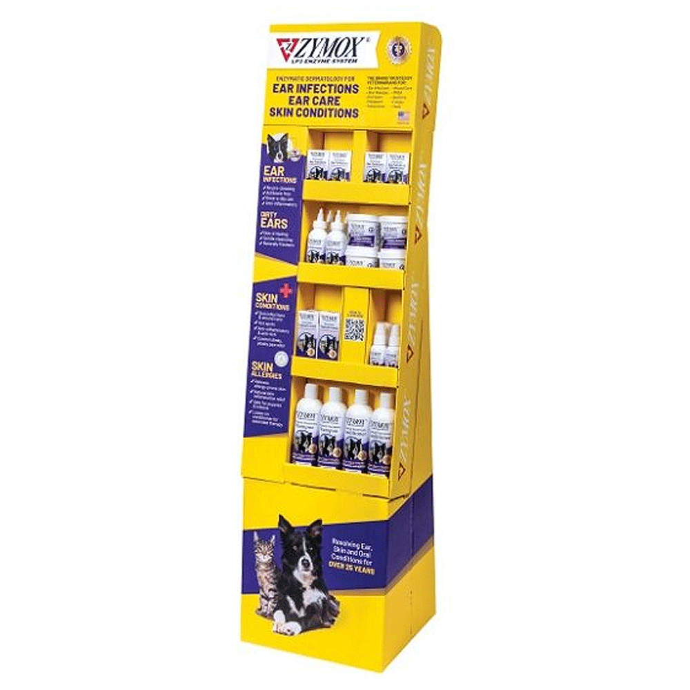ZYMOX Floor Display