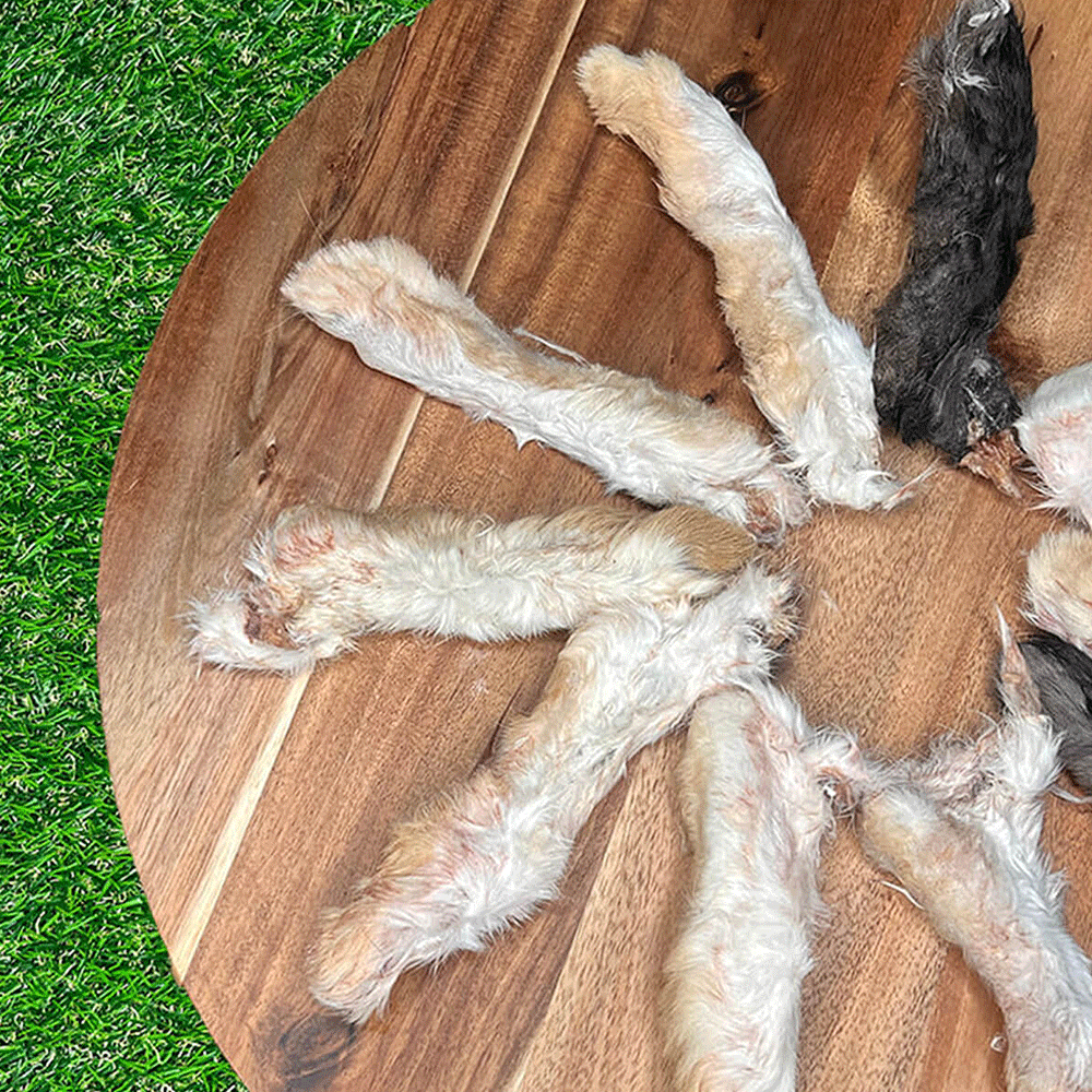 FUREVER FIERCE Rabbit Feet Bulk Case 55ct