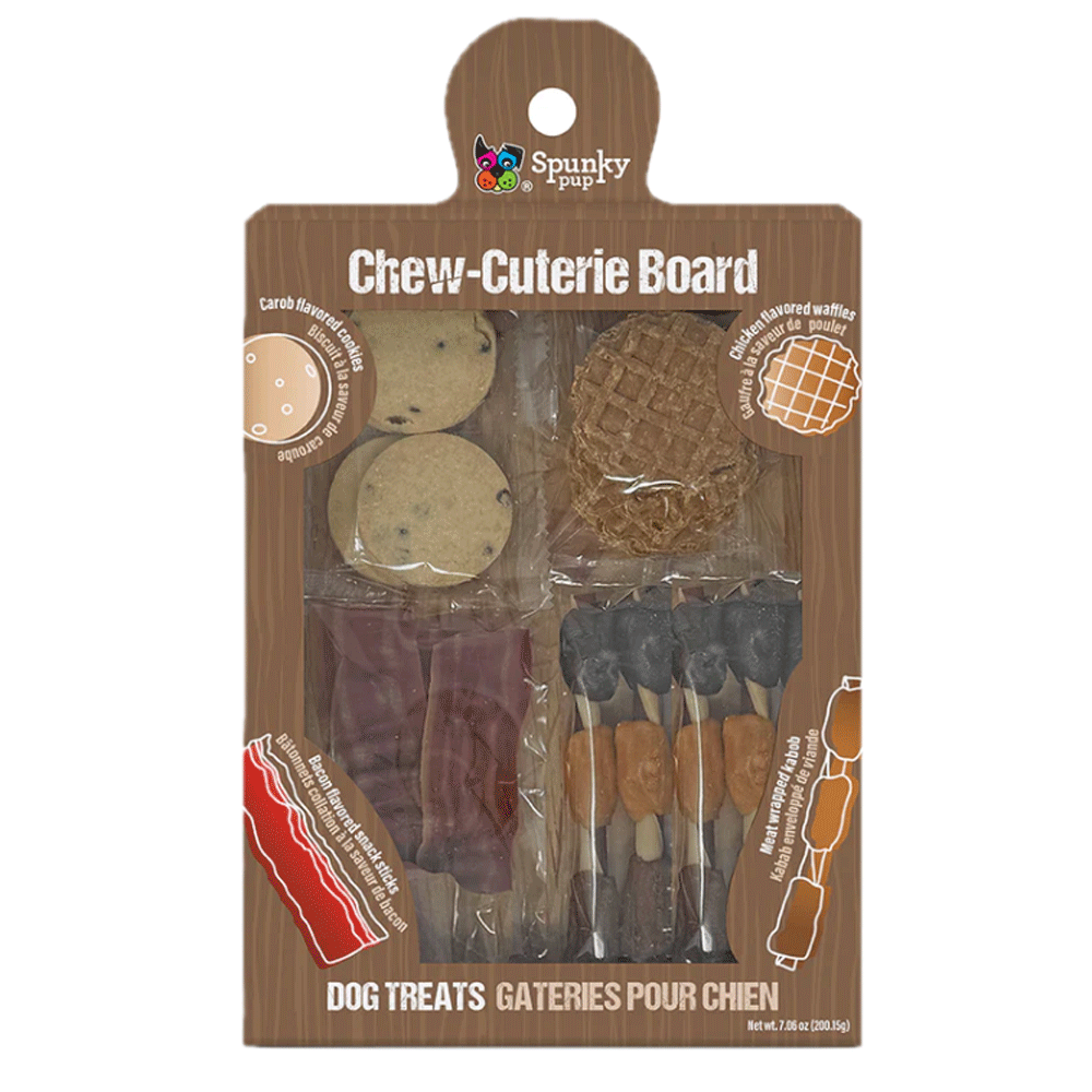 SPUNKY PUP Chew-Cuterie Meaty Medley