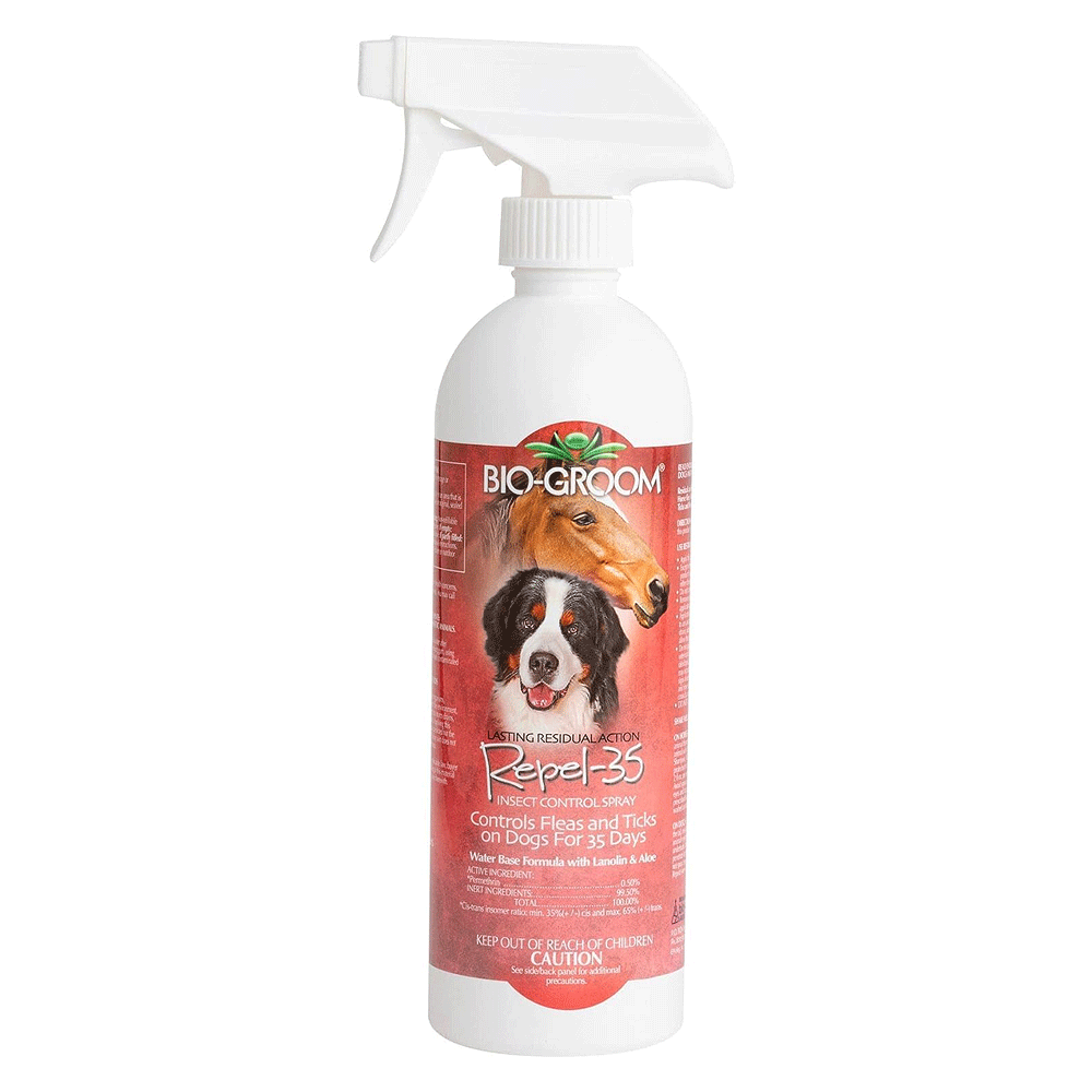 BIO-GROOM Flea & Tick Repel-35 Spray 16oz