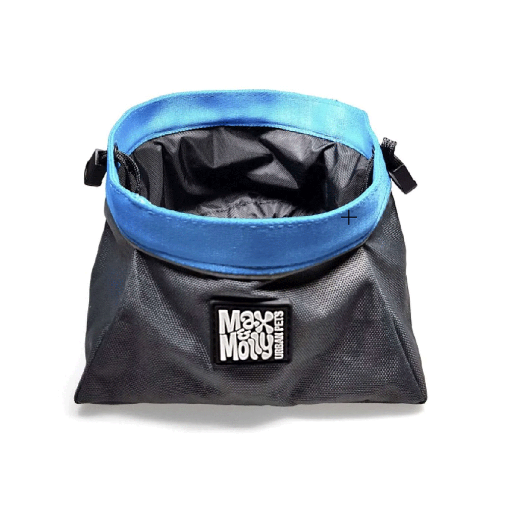 *MAX&MOLLY Travel Bowl Gray/Blue