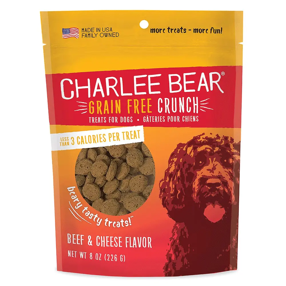 CHARLEE BEAR Crunch Beef Liver & Cheese 8oz