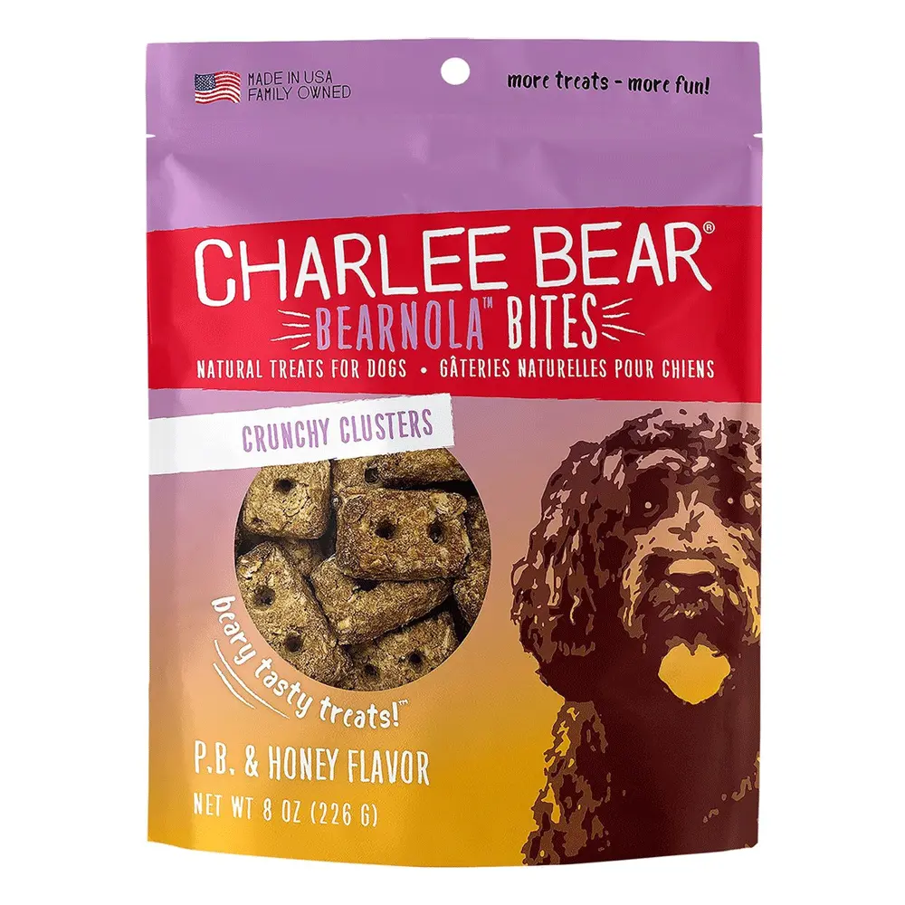 CHARLEE BEAR Bearnola Bites P.B. & Honey 8oz