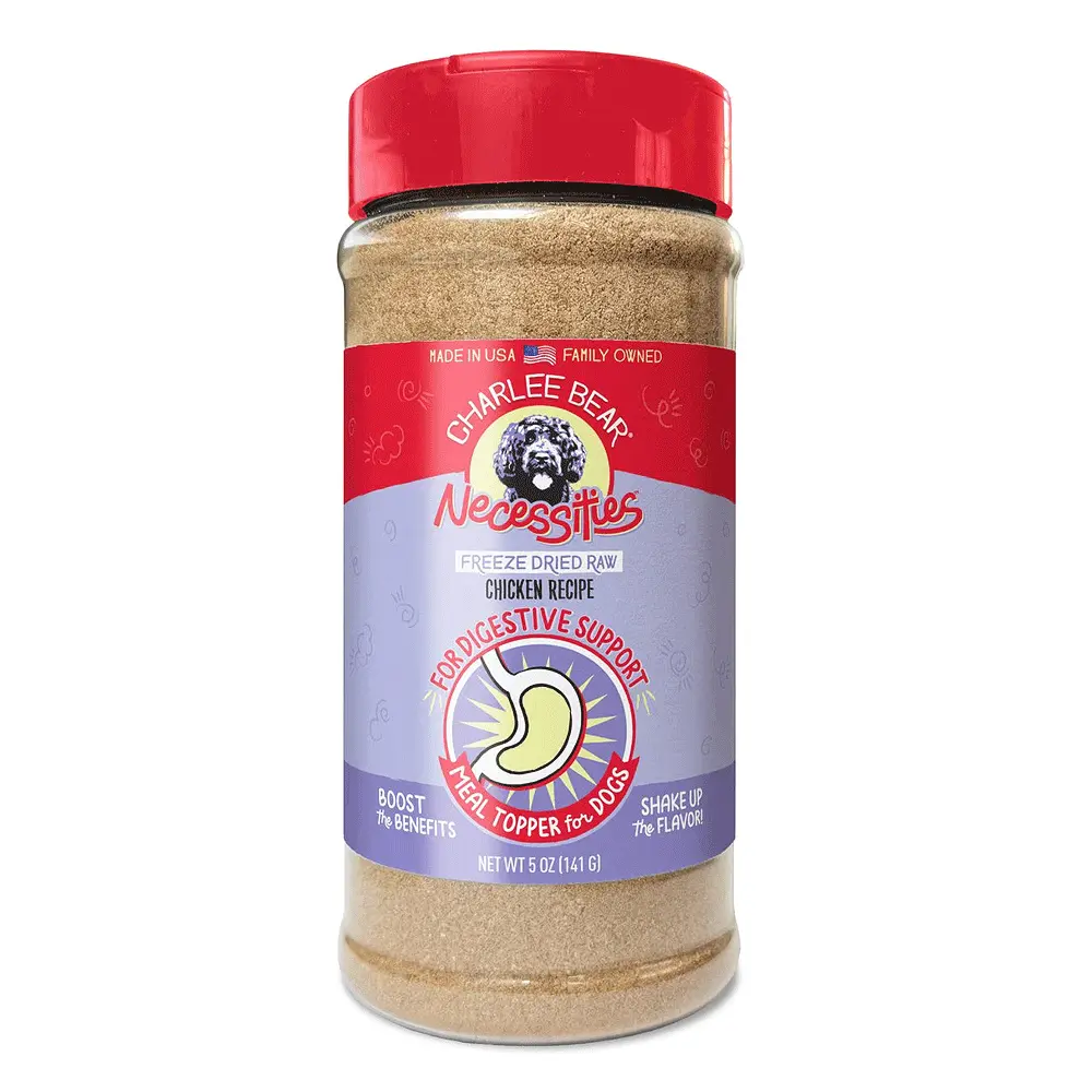 CHARLEE BEAR Necessities Chicken Recipe Digestive Support 5oz