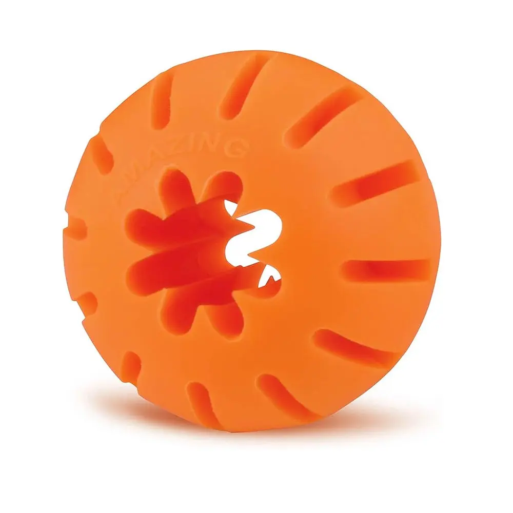 AMAZING PET Sparky Ball Orange 2 1/2" 