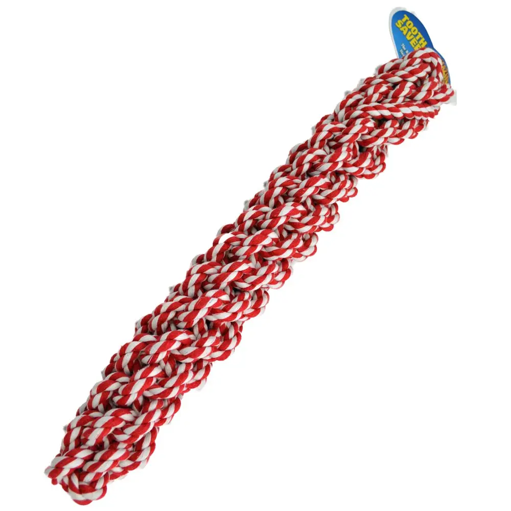 AMAZING PET Rope Retriever 18" Red/White