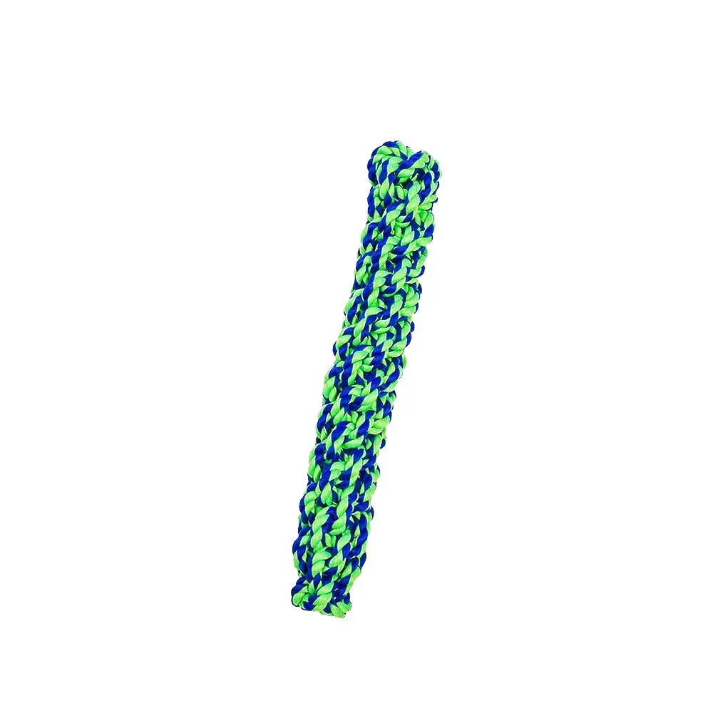 AMAZING PET Rope Retriever 7.5" Blue/Green