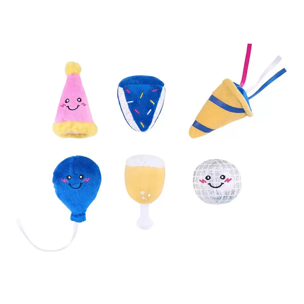 ZIPPY PAWS Miniz Party 6pk