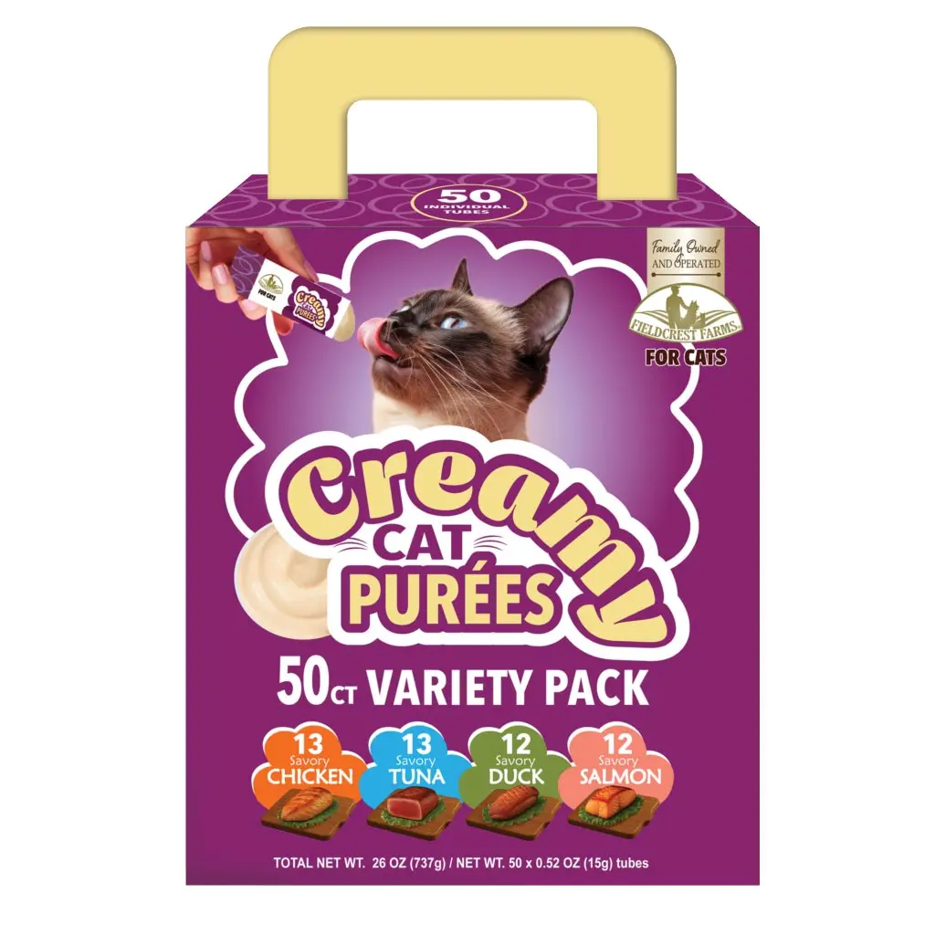 FIELDCREST FARMS Cat Purees 50ct 