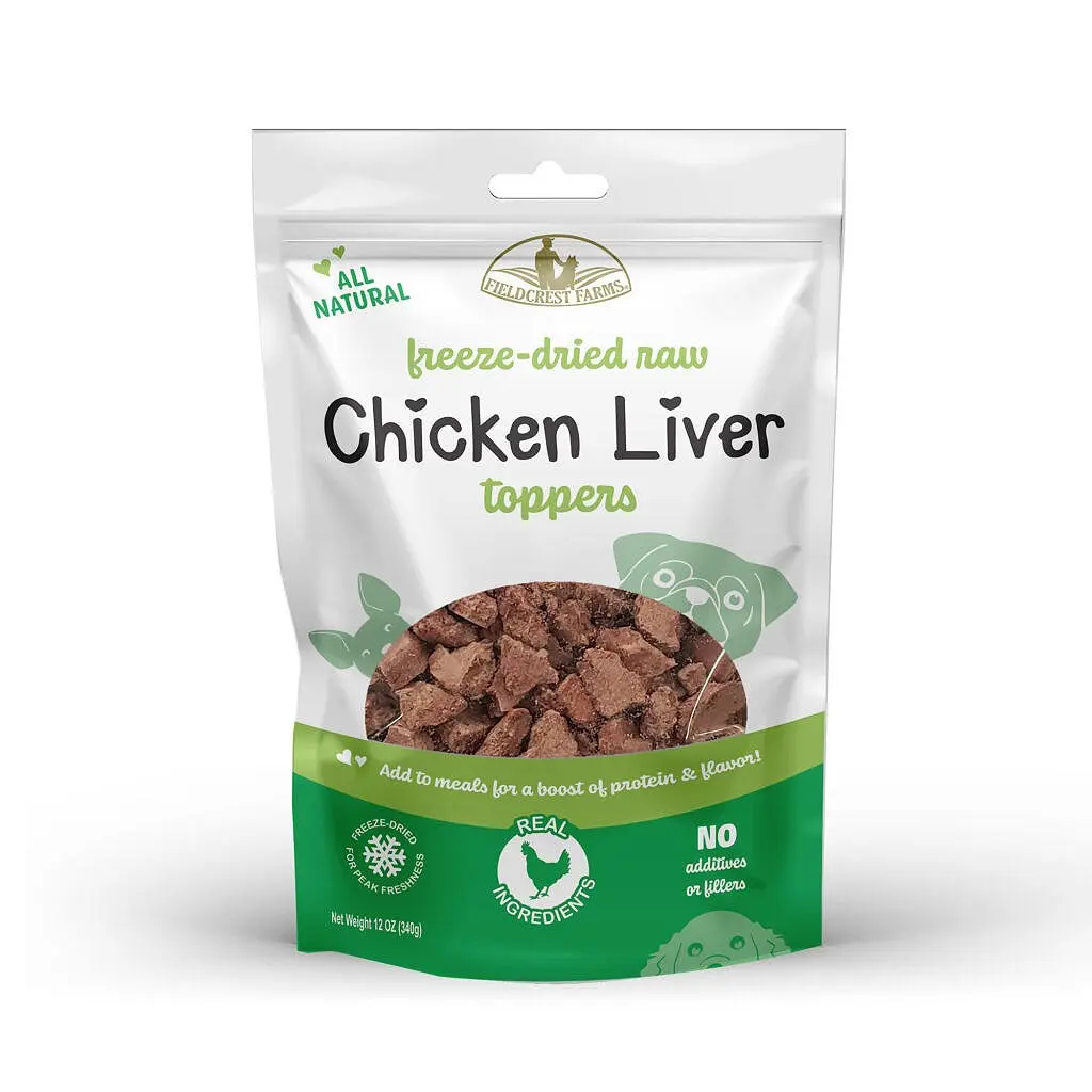 FIELDCREST FARMS Chicken Liver Topper 12 oz
