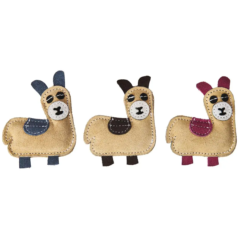 ETHICAL/SPOT Dura-Fused Leather Llama Cat Toy