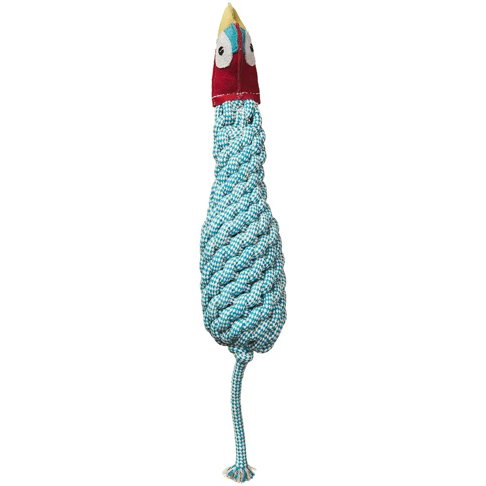 ETHICAL/SPOT Dura-Fused Leather Bottle Parrot 16"