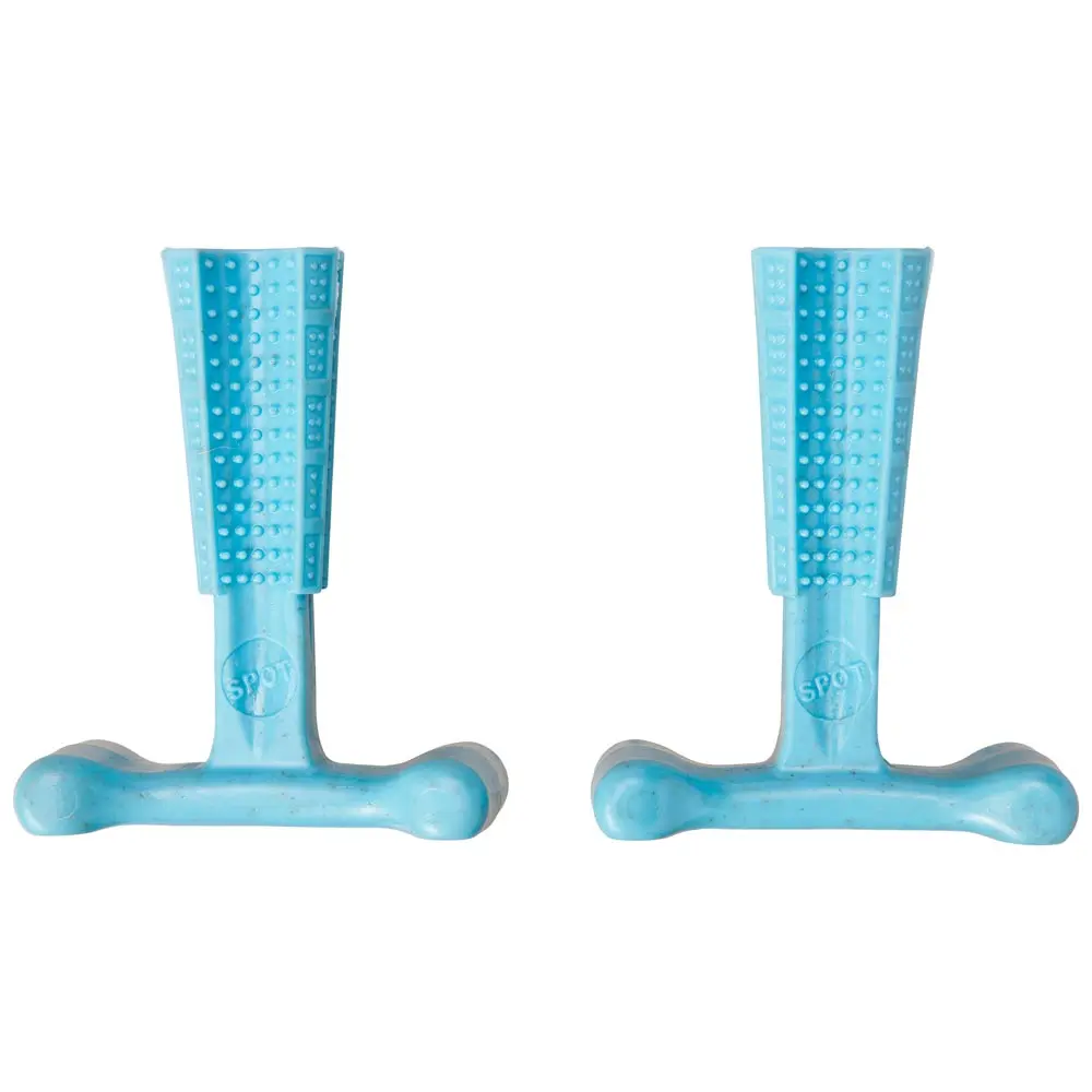 ETHICAL/SPOT Bam-Bone Puppy 2pk Blue Chicken 4"