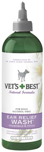 VETS BEST Ear Relief Wash 16oz