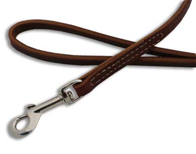 COASTAL Circle-T Latigo Lead 6 ft x 3/4 inch