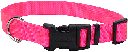 COASTAL Tuff Adjustable Dog Collar 8-12x3/8 Neon Pink