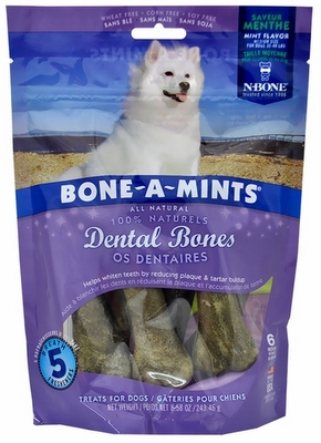 N-BONE Bone-A-Mints Wheat Free M 6-Pack