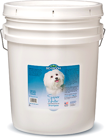 BIO-GROOM Super White Shampoo  5Gal