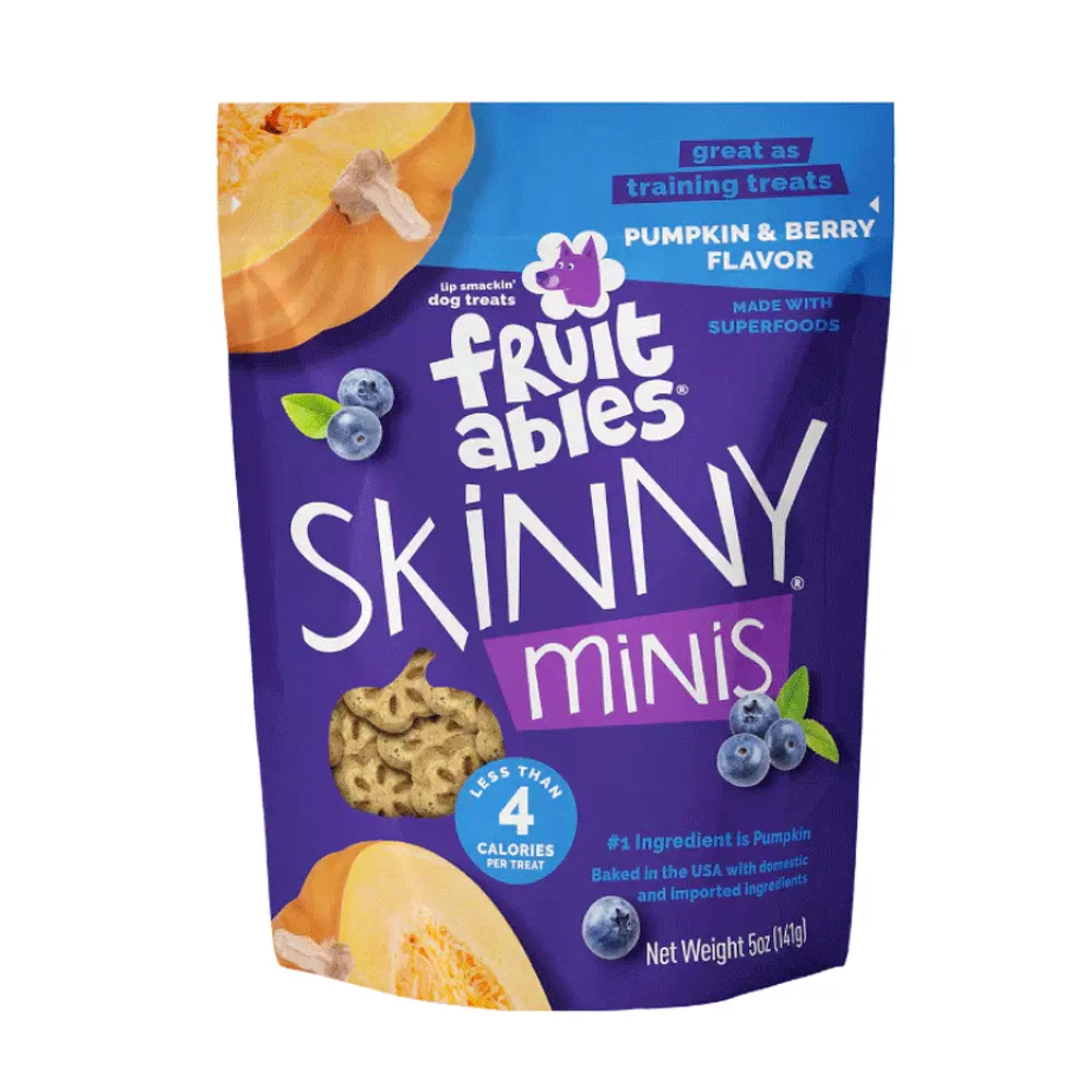 FRUITABLES Skinny Minis Pumpkin & Berry 5oz