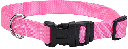 COASTAL TUFF Adjustable Dog Collar 18-26x1 Bright Pink