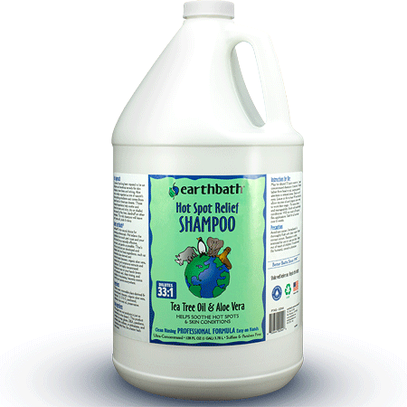 EARTHBATH Hot Spot Relief Shampoo Tea Tree Oil & Aloe Vera G