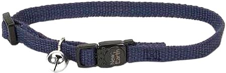 COASTAL Soy Cat Collar Adj 3/8in x 8-12in Indigo