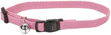 COASTAL Soy Cat Collar Adj 3/8in x 8-12in Rose
