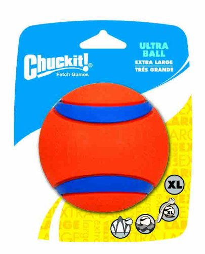 CHUCKIT Ultra Ball  1 Pack  XL 3.5 Inch