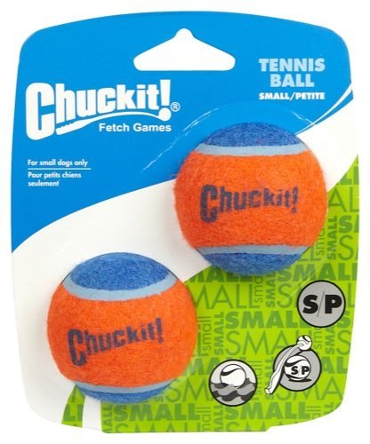 CHUCKIT Tennis Ball 2 Pack  Small 2 Inch