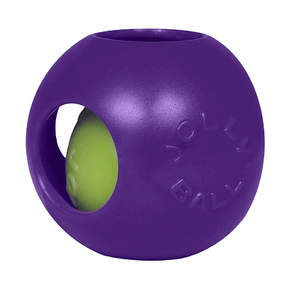 *JOLLYPET Teaser Ball L 8" Purple