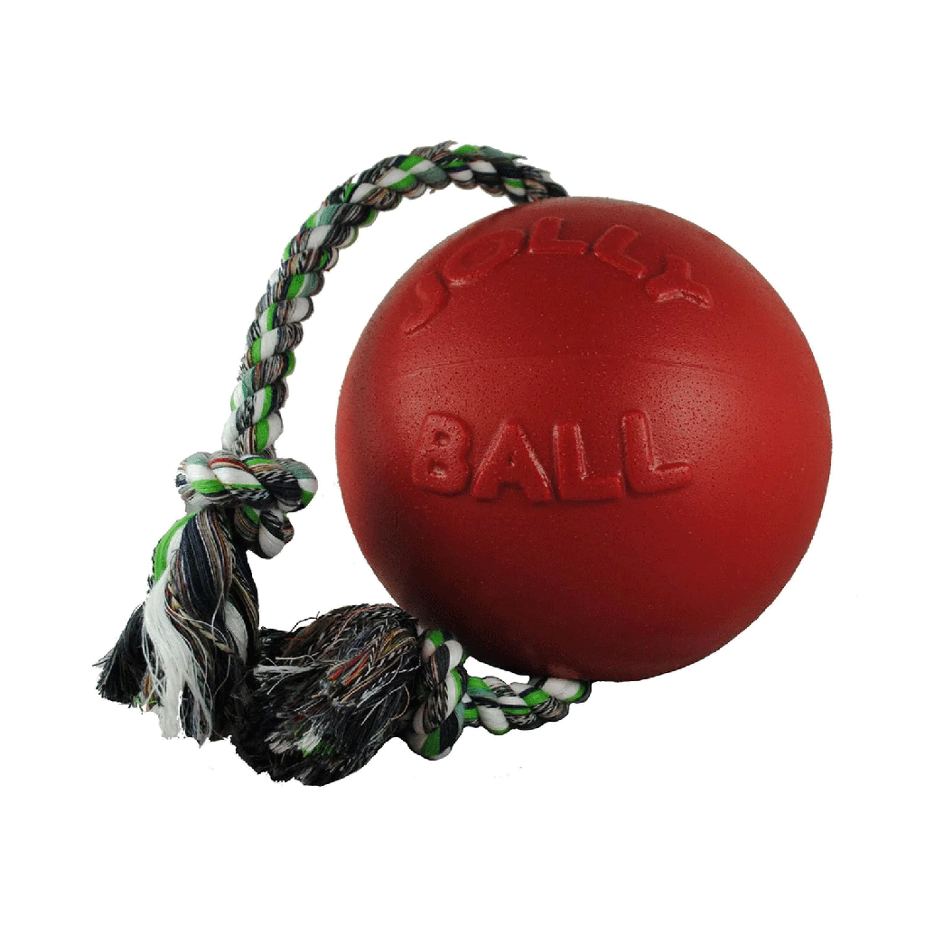 JOLLYPET Romp-n-Roll 6" Red M