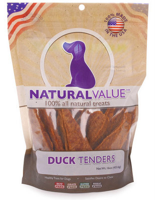 LOVING PETS Natural Value USA Duck Tenders 14oz