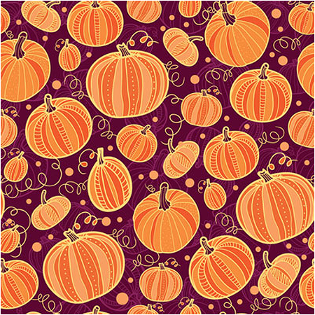 BANDANNA Dancing Pumpkins 12pk