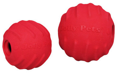 JOLLYPET Jolly Tuff Tosser Red 3"