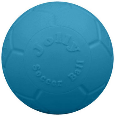 JOLLYPET Soccer Ball 8" Blue L