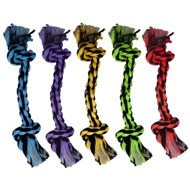 MULTIPET Nuts For Knots 2-Knot Rope 9"