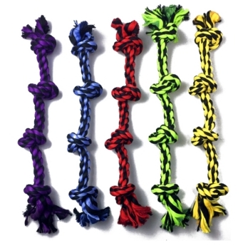MULTIPET Nuts For Knots 4-Knot Rope 25"