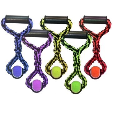 MULTIPET Nuts For Knots Rope Tug w/Ball 20"