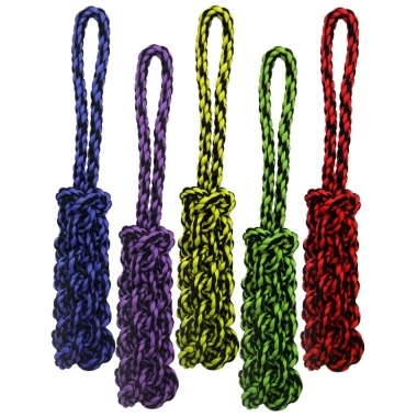 MULTIPET Nuts For Knots Braided Rope Tug 16"
