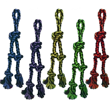 MULTIPET Nuts For Knots Rope w/Danglers 20"