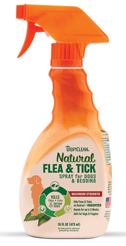 TROPICLEAN Natural Flea & Tick Spray - 16oz