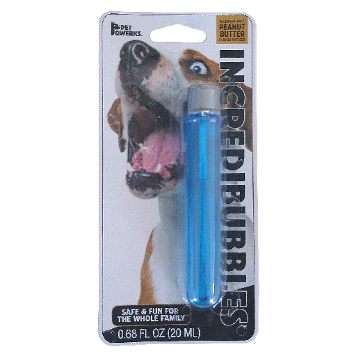 [PQW00045] PET QWERKS Doggy Incredibubbles Peanut Butter